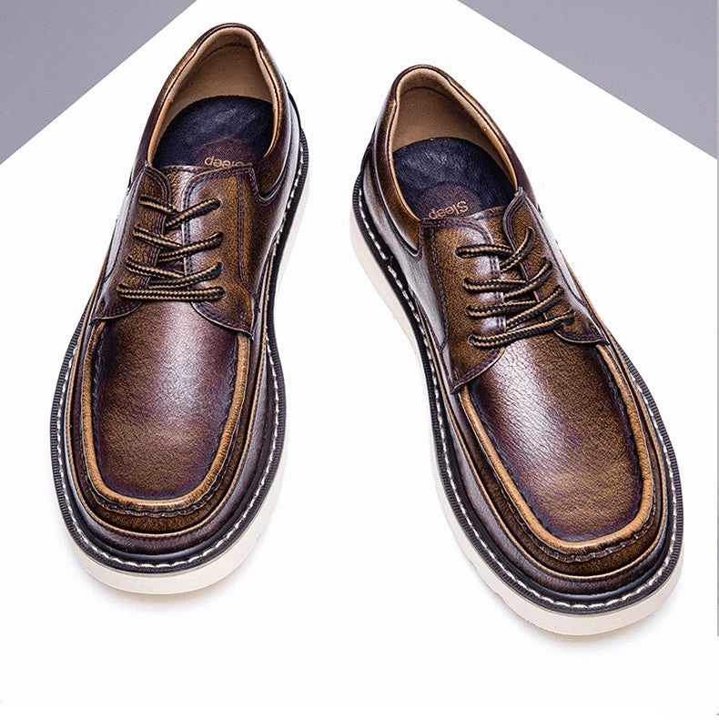 Vélandro - Lyxiga Retro Lädersneakers
