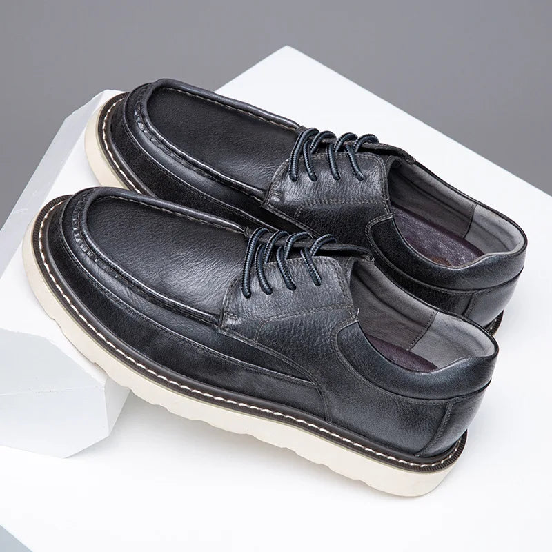 Vélandro - Lyxiga Retro Lädersneakers