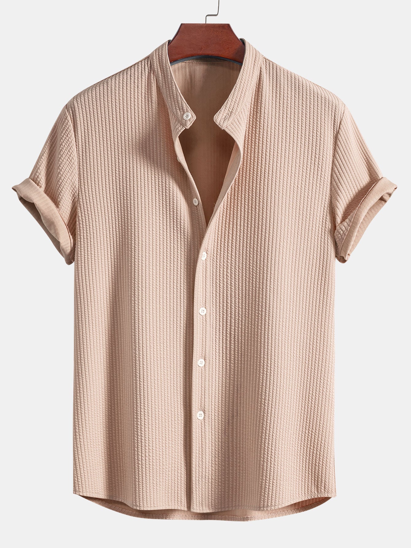 Contour Luxe Skjorta – Med Stående Krage