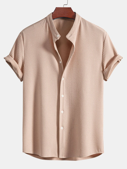 Contour Luxe Skjorta – Med Stående Krage