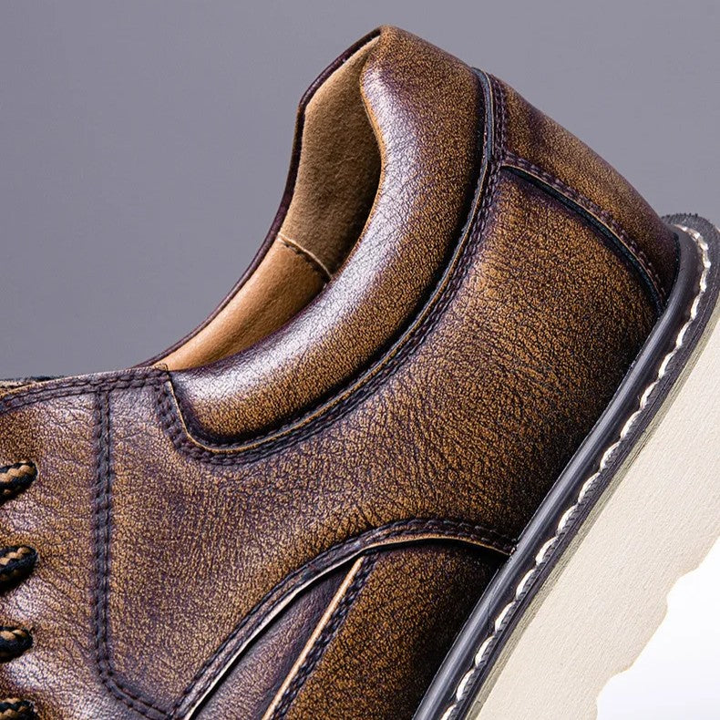 Vélandro - Lyxiga Retro Lädersneakers