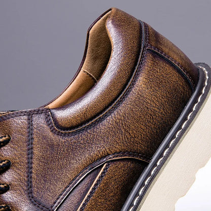 Vélandro - Lyxiga Retro Lädersneakers
