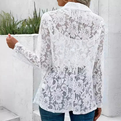 Naemi Blazer – Tidlös elegans i spets