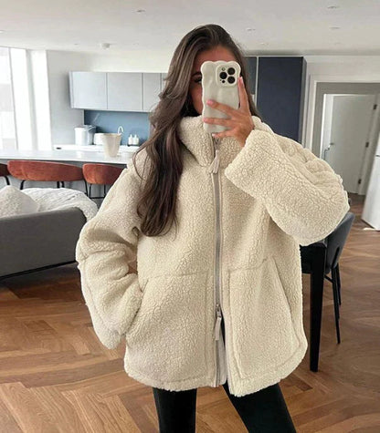 DIXIE™ OVERSIZED LAMMFODERJACKA