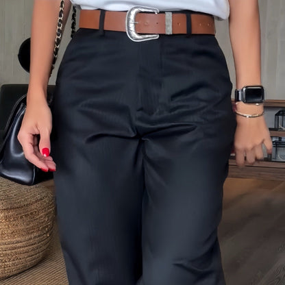 Höga Midja Blazerbyxor – Tidlös Stil för Varje Look