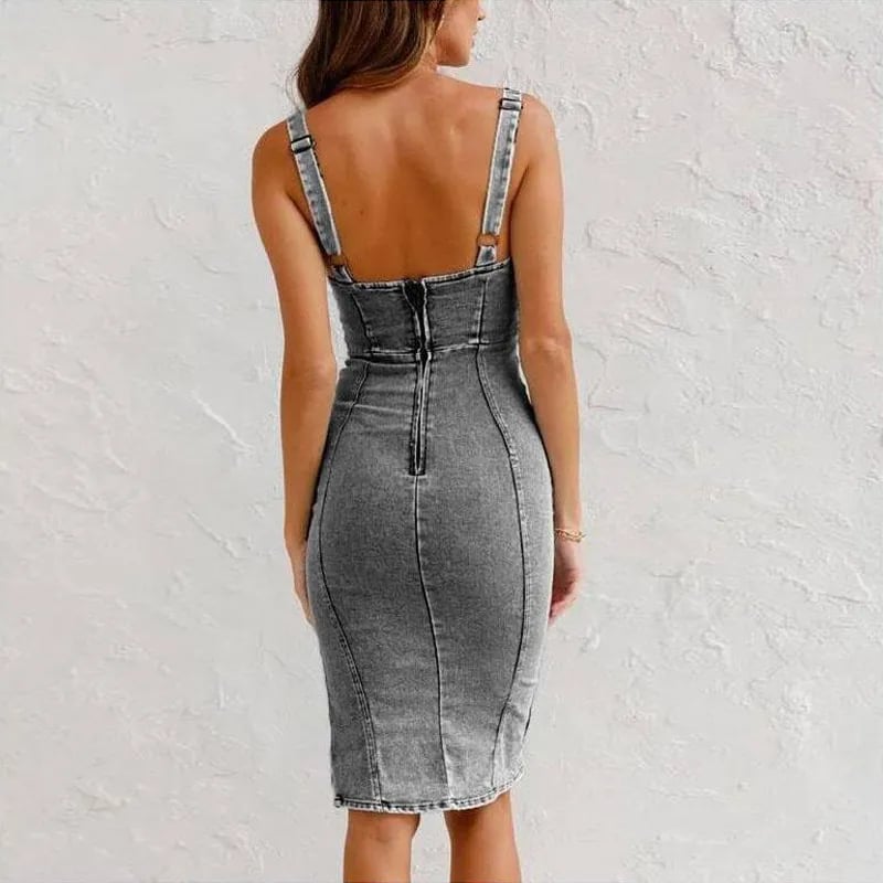 Aveline – Denim Klänning