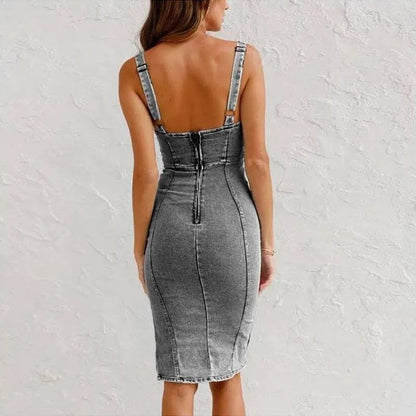 Aveline – Denim Klänning